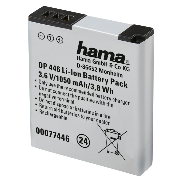 Hama Kamerabatteri Panansonic DMW-BCM13 Li-Ion 3,6V/1050mAh i gruppen HJEMMEELEKTRONIK / Foto og video / Kamera batterier hos TP E-commerce Nordic AB (C03251)