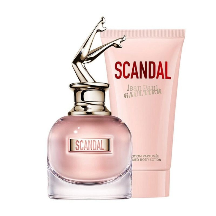 Giftset Jean Paul Gaultier Scandal Edp 50ml + Body Lotion 75ml i gruppen SKØNHED & HELSE / Gaveæske / Gaveæske til hende hos TP E-commerce Nordic AB (C03349)