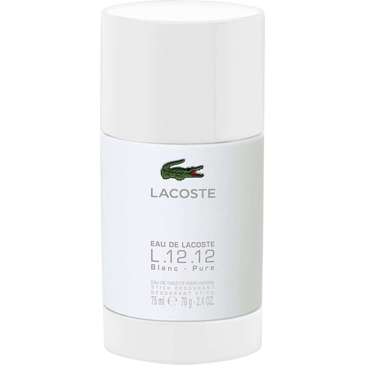 Lacoste Eau De Lacoste L.12.12 Blanc Deostick 75ml i gruppen SKØNHED & HELSE / Duft & Parfume / Deodorant / Deo for ham hos TP E-commerce Nordic AB (C03522)