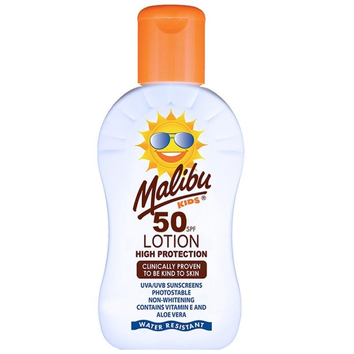 Malibu Kids Sun Lotion SPF50 200ml i gruppen SKØNHED & HELSE / Hudpleje / Tanning / Solbeskyttelse hos TP E-commerce Nordic AB (C03708)