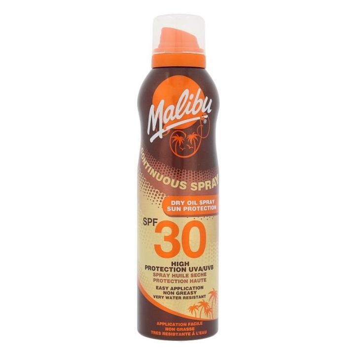 Malibu Continuous Dry Oil Spray SPF30 175ml i gruppen SKØNHED & HELSE / Hudpleje / Tanning / Solbeskyttelse hos TP E-commerce Nordic AB (C03709)