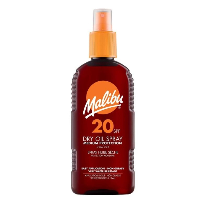 Malibu Dry Oil Spray SPF20 200ml i gruppen SKØNHED & HELSE / Hudpleje / Tanning / Solbeskyttelse hos TP E-commerce Nordic AB (C03716)