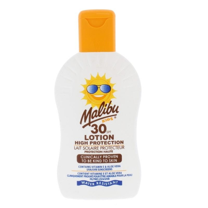 Malibu Kids Sun Lotion SPF30 200ml i gruppen SKØNHED & HELSE / Hudpleje / Tanning / Solbeskyttelse hos TP E-commerce Nordic AB (C03718)