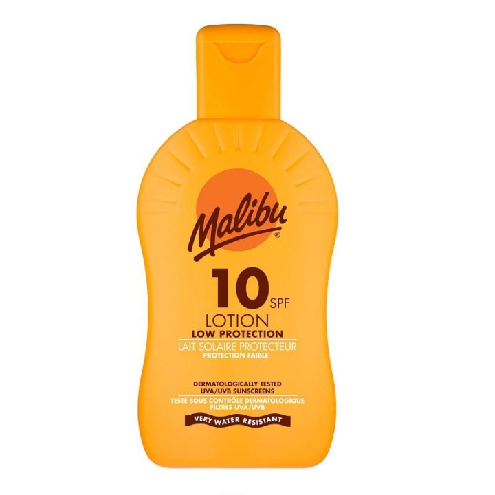 Malibu Sun Lotion SPF10 200ml i gruppen SKØNHED & HELSE / Hudpleje / Tanning / Solbeskyttelse hos TP E-commerce Nordic AB (C03787)