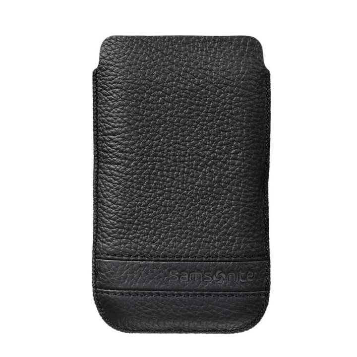 Samsonite Mobile Bag Classic Leather Small Black i gruppen SMARTPHONES & TABLETS / Mobil Beskyttelse / Universal Beskyttelse / Cover hos TP E-commerce Nordic AB (C03852)