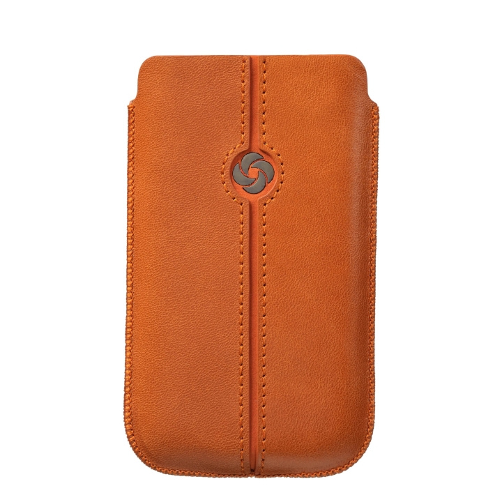 SAMSONITE Mobile Bag Dezir Leather Large Orange i gruppen SMARTPHONES & TABLETS / Mobil Beskyttelse / Universal Beskyttelse / Cover hos TP E-commerce Nordic AB (C03861)