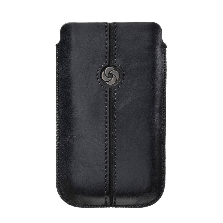 SAMSONITE Mobile Bag Dezir Leather Large Black i gruppen SMARTPHONES & TABLETS / Mobil Beskyttelse / Universal Beskyttelse / Cover hos TP E-commerce Nordic AB (C03862)