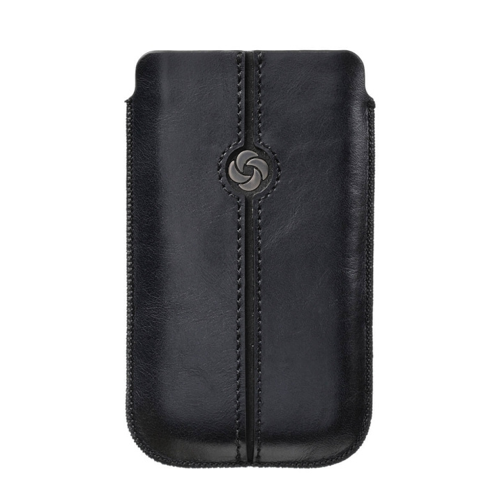 SAMSONITE Mobile Bag Dezir Leather Small Black i gruppen SMARTPHONES & TABLETS / Mobil Beskyttelse / Universal Beskyttelse / Cover hos TP E-commerce Nordic AB (C03870)
