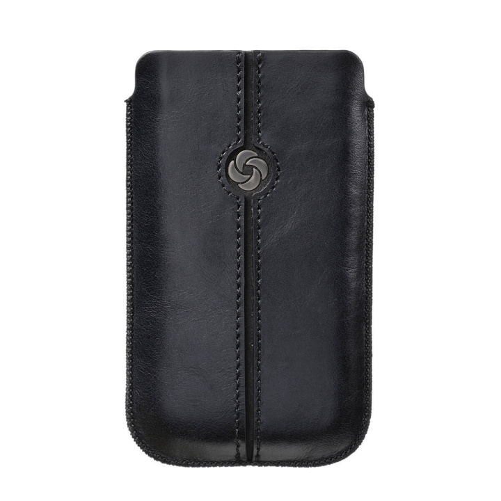 Samsonite Mobile Bag Dezir Leather Small Black i gruppen SMARTPHONES & TABLETS / Mobil Beskyttelse / Universal Beskyttelse / Cover hos TP E-commerce Nordic AB (C03870)