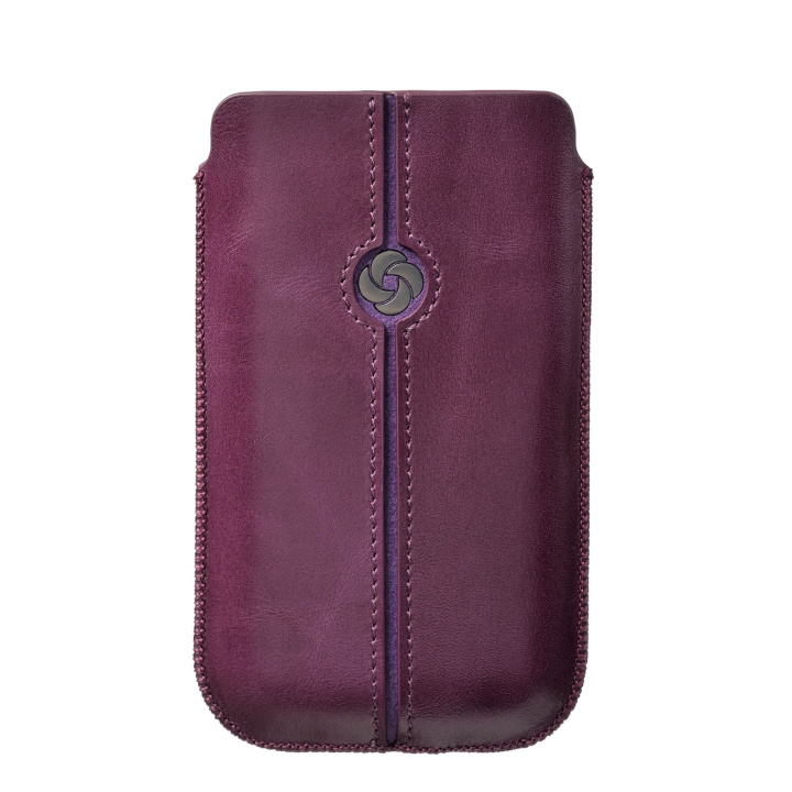 SAMSONITE Mobile Bag Dezir Leather Large Purple i gruppen SMARTPHONES & TABLETS / Mobil Beskyttelse / Universal Beskyttelse / Cover hos TP E-commerce Nordic AB (C03871)