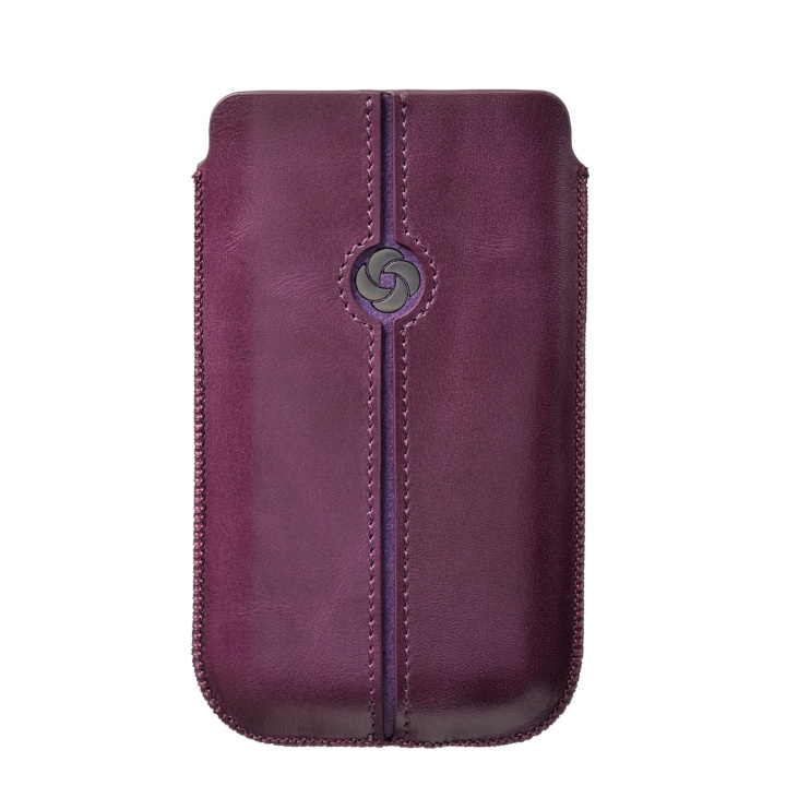 Samsonite Mobiltaske Dezir Medium Læder Universal Lilla i gruppen SMARTPHONES & TABLETS / Mobil Beskyttelse / Universal Beskyttelse / Cover hos TP E-commerce Nordic AB (C03876)