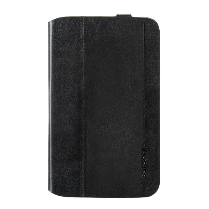 Samsonite Tabletfodr. SAM Tab3 7tum Svart Eco-Läder i gruppen SMARTPHONES & TABLETS / Tablet beskyttelse / Samsung tablets hos TP E-commerce Nordic AB (C03881)