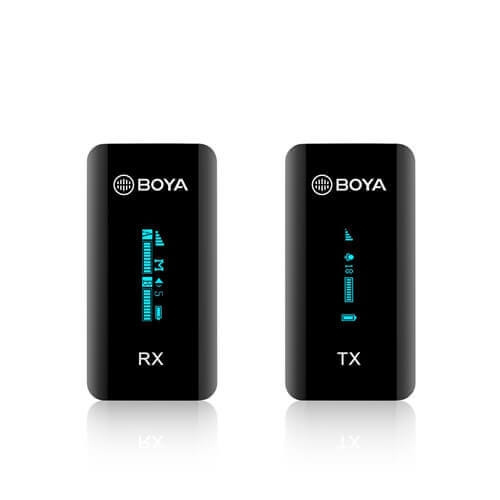 BOYA Mikrofon Trådløs x1 BY-XM6-S1 Ultra Compact 2.4GHz i gruppen HJEMMEELEKTRONIK / Lyd & billede / Håndholdte mikrofoner hos TP E-commerce Nordic AB (C03894)