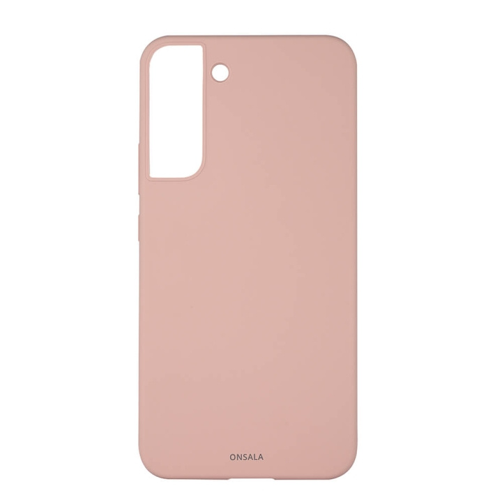 Onsala Mobilcover Silikone Sand Pink - Samsung S22+ i gruppen SMARTPHONES & TABLETS / Mobil Beskyttelse / Samsung hos TP E-commerce Nordic AB (C03992)