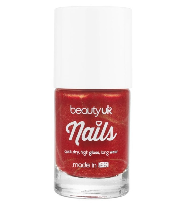 Beauty UK Nails no.20 - Red Royale 9ml i gruppen SKØNHED & HELSE / Manicure / pedicure / Neglelak hos TP E-commerce Nordic AB (C04088)