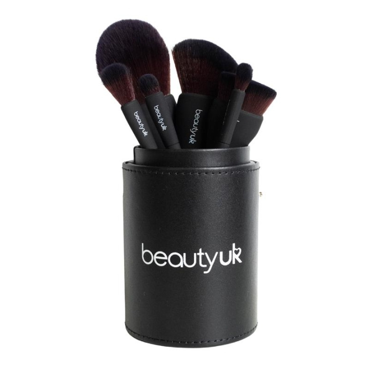Beauty UK Brush Set And Holder i gruppen SKØNHED & HELSE / Makeup / Værktøj & Makeup sæt / Børster og pensler hos TP E-commerce Nordic AB (C04161)