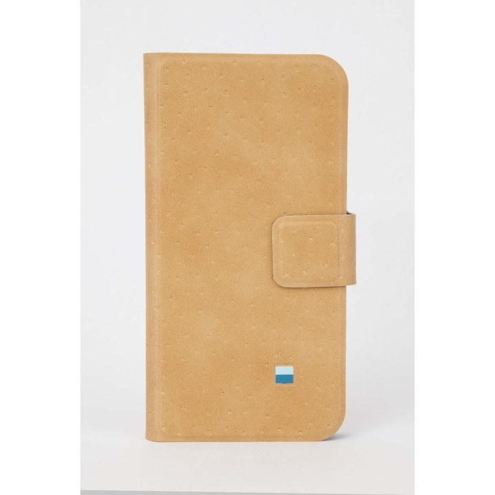 GOLLA AIR Mobil Booklet Fudge M-brun iPhone 5/5s/SE G1637 i gruppen SMARTPHONES & TABLETS / Mobil Beskyttelse / Apple / iPhone 5/5S/SE / Cover hos TP E-commerce Nordic AB (C04200)