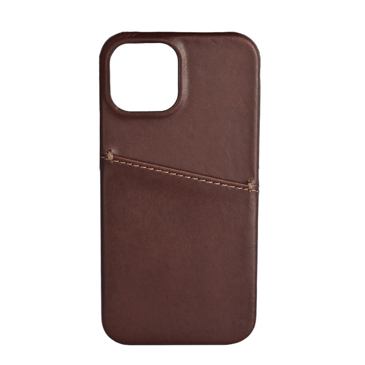 BUFFALO Mobilcover Læder Brun - iPhone 13 Mini i gruppen SMARTPHONES & TABLETS / Mobil Beskyttelse / Apple / iPhone 13 Mini / Cover hos TP E-commerce Nordic AB (C04206)