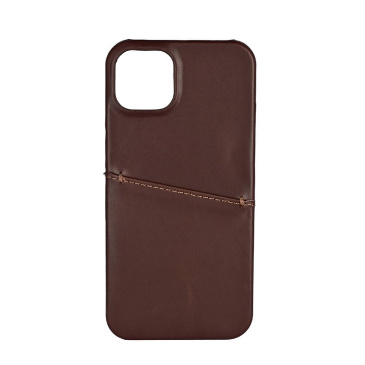 BUFFALO Mobilcover Læder Brun - iPhone 13 i gruppen SMARTPHONES & TABLETS / Mobil Beskyttelse / Apple / iPhone 13 Mini / Cover hos TP E-commerce Nordic AB (C04208)