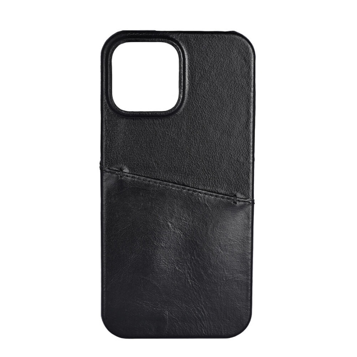 BUFFALO Mobilcover Læder Sort - iPhone 13 Pro Max i gruppen SMARTPHONES & TABLETS / Mobil Beskyttelse / Apple / iPhone 13 Pro Max / Cover hos TP E-commerce Nordic AB (C04209)