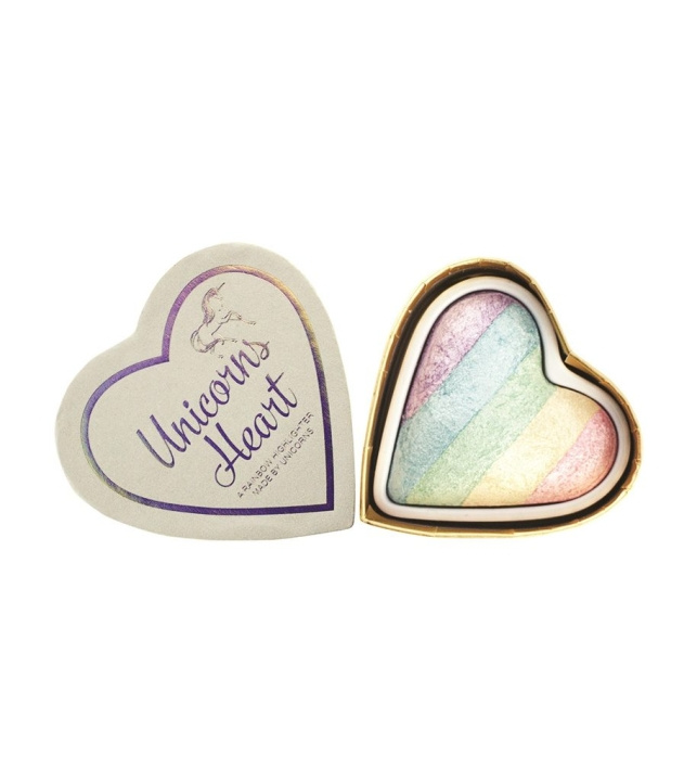 Makeup Revolution - Unicorns Heart Highlighter i gruppen SKØNHED & HELSE / Makeup / Makeup ansigt / Contour/Highlight hos TP E-commerce Nordic AB (C04225)