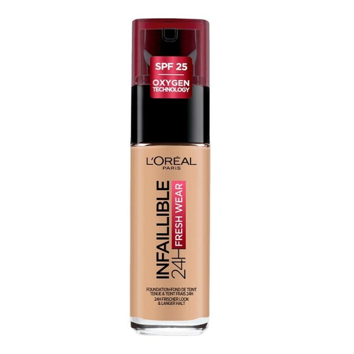 LOreal Paris Infallible 24H Fresh Wear 100 Linen 30ml i gruppen SKØNHED & HELSE / Makeup / Makeup ansigt / Foundation hos TP E-commerce Nordic AB (C04245)