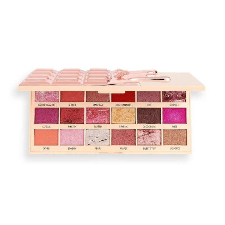 Makeup Revolution Chocolate Palette - Marble Rose Gold i gruppen SKØNHED & HELSE / Makeup / Øjne og øjenbryn / Øjenskygge hos TP E-commerce Nordic AB (C04274)