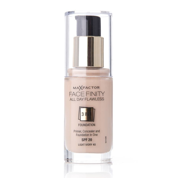 Max Factor Facefinity 3 In 1 Foundation 40 Light Ivory i gruppen SKØNHED & HELSE / Makeup / Makeup ansigt / Foundation hos TP E-commerce Nordic AB (C04317)