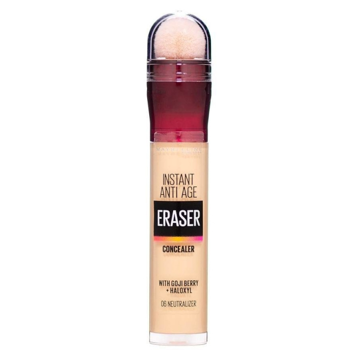 Maybelline Instant Anti Age Eraser Concealer - 06 Neutralizer i gruppen SKØNHED & HELSE / Makeup / Makeup ansigt / Concealer hos TP E-commerce Nordic AB (C04333)