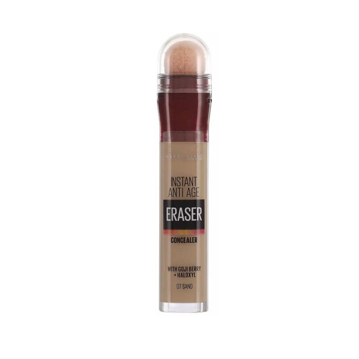 Maybelline Instant Anti Age Eraser Concealer - 07 Sand i gruppen SKØNHED & HELSE / Makeup / Makeup ansigt / Concealer hos TP E-commerce Nordic AB (C04347)