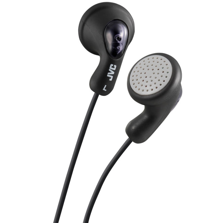 JVC Hovedtelefon F14 Gumy In-Ear Sort i gruppen HJEMMEELEKTRONIK / Lyd & billede / Hovedtelefoner & Tilbehør / Hovedtelefoner hos TP E-commerce Nordic AB (C04409)