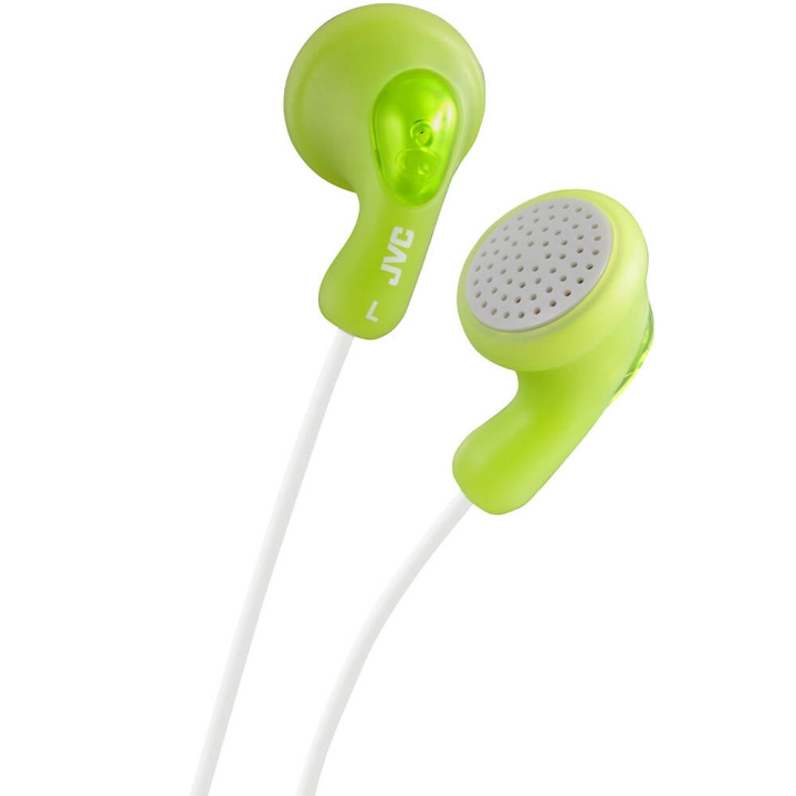 JVC Headphone F14 Gumy In-Ear Green i gruppen HJEMMEELEKTRONIK / Lyd & billede / Hovedtelefoner & Tilbehør / Hovedtelefoner hos TP E-commerce Nordic AB (C04410)