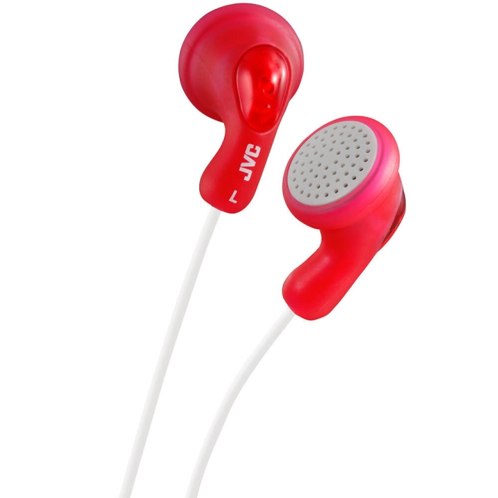 JVC Hovedtelefon F14 Gumy In-Ear Rød i gruppen HJEMMEELEKTRONIK / Lyd & billede / Hovedtelefoner & Tilbehør / Hovedtelefoner hos TP E-commerce Nordic AB (C04412)