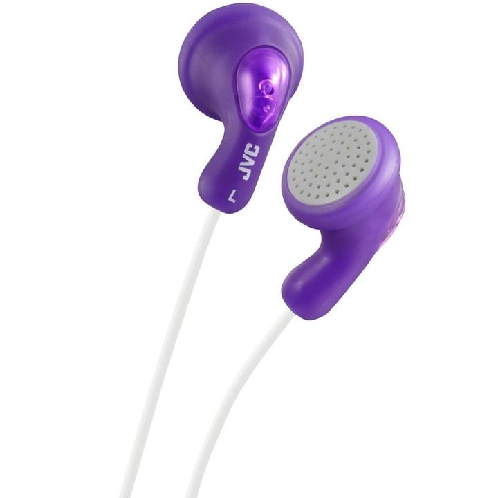 JVC Hovedtelefon F14 Gumy In-Ear Lilla i gruppen HJEMMEELEKTRONIK / Lyd & billede / Hovedtelefoner & Tilbehør / Hovedtelefoner hos TP E-commerce Nordic AB (C04413)