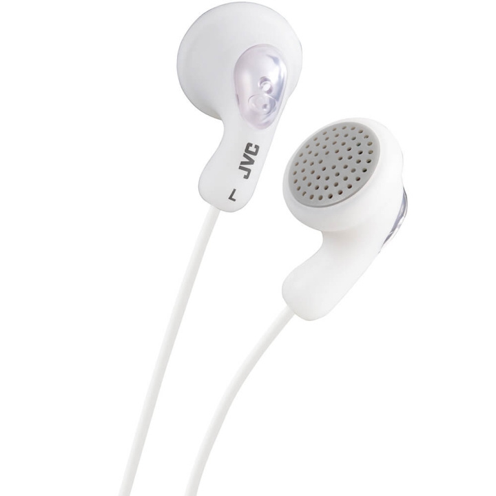 JVC Hovedtelefon F14 Gumy In-Ear Hvid i gruppen HJEMMEELEKTRONIK / Lyd & billede / Hovedtelefoner & Tilbehør / Hovedtelefoner hos TP E-commerce Nordic AB (C04414)