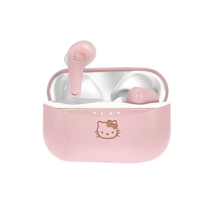 HELLO KITTY Høretelefoner In-Ear TWS Hello Kitty i gruppen HJEMMEELEKTRONIK / Lyd & billede / Hovedtelefoner & Tilbehør / Hovedtelefoner hos TP E-commerce Nordic AB (C04423)