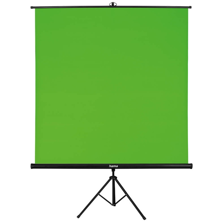 Hama Green Screen Baggrund med stativ 180x180 cm i gruppen HJEMMEELEKTRONIK / Foto og video / Fotografi udstyr / Andet hos TP E-commerce Nordic AB (C04461)