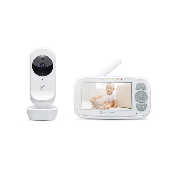 motorola Babymonitor VM34 Video i gruppen LEGETØJ, BØRN & BABY / Børns sikkerhed / Babyalarmer hos TP E-commerce Nordic AB (C04490)