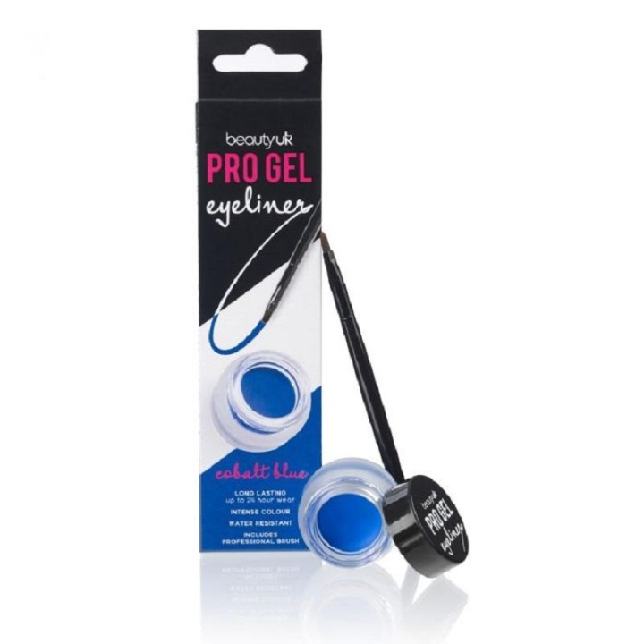 Beauty UK Pro Gel Eyeliner Cobalt Blue 4,5g i gruppen SKØNHED & HELSE / Makeup / Øjne og øjenbryn / Eyeliner / Kajal hos TP E-commerce Nordic AB (C04527)