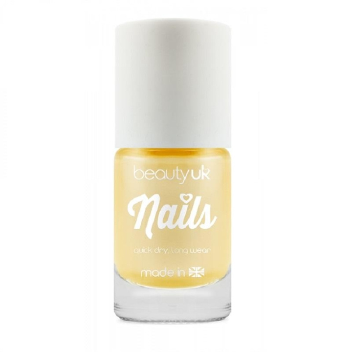 Beauty UK Candy Pearl Nail Polish - Lemon i gruppen SKØNHED & HELSE / Manicure / pedicure / Neglelak hos TP E-commerce Nordic AB (C04537)