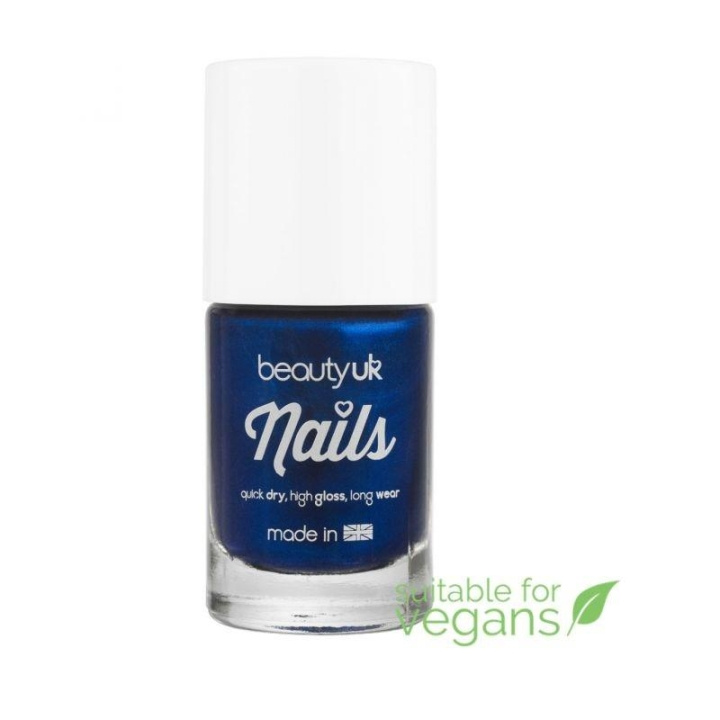 Beauty UK Nail Polish no.18 - Great Blue Beyond i gruppen SKØNHED & HELSE / Manicure / pedicure / Neglelak hos TP E-commerce Nordic AB (C04539)