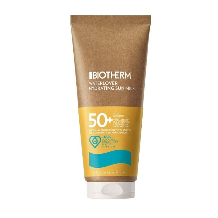 Biotherm Waterlover Hydrating Sun Milk 50+SPF 200ml i gruppen SKØNHED & HELSE / Hudpleje / Tanning / Solbeskyttelse hos TP E-commerce Nordic AB (C04567)