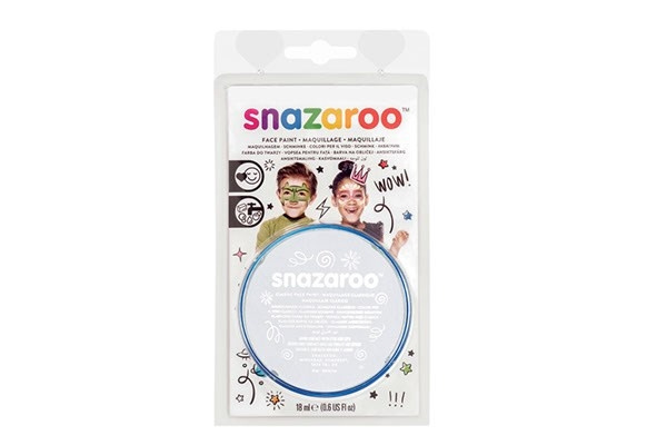 SNAZAROO Sminkefarve 18ml blister white i gruppen LEGETØJ, BØRN & BABY / Legetøj / Udklædning hos TP E-commerce Nordic AB (C04733)