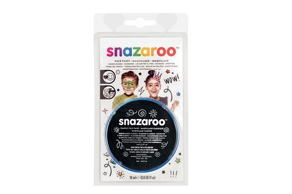 SNAZAROO Sminkefarve 18ml blister black i gruppen LEGETØJ, BØRN & BABY / Legetøj / Udklædning hos TP E-commerce Nordic AB (C04734)