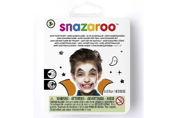 SNAZAROO Sminkefarve mini sæt Halloween 3 farver + tilb i gruppen LEGETØJ, BØRN & BABY / Legetøj / Udklædning hos TP E-commerce Nordic AB (C04754)