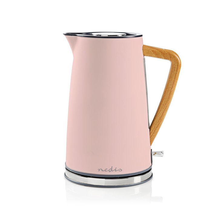 Elkedel | 1.7 l | Soft-Touch | Pink | Drejelig 360 grader | Skjult varmeelement | Strix®-controller | Beskyttelse mod kogetørring i gruppen HJEM, HUS & HAVE / Husholdningsapparater / Vand & Juice / Elkedel hos TP E-commerce Nordic AB (C04799)