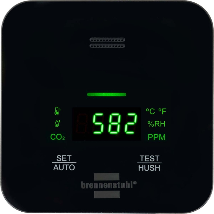 CO2-måler C2M L 4050 / Overvågning af luftkvaliteten (med display og akustisk signal, med integreret batteri, op til 12 timers drift) i gruppen HJEM, HUS & HAVE / Ventilator & Klima apparater / Luftrens hos TP E-commerce Nordic AB (C04865)