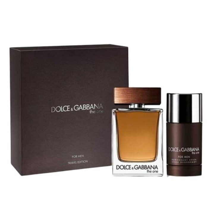 Giftset Dolce & Gabbana The One For Men Edt 100ml + Deostick 75g i gruppen SKØNHED & HELSE / Duft & Parfume / Parfume / Parfume til ham hos TP E-commerce Nordic AB (C04893)