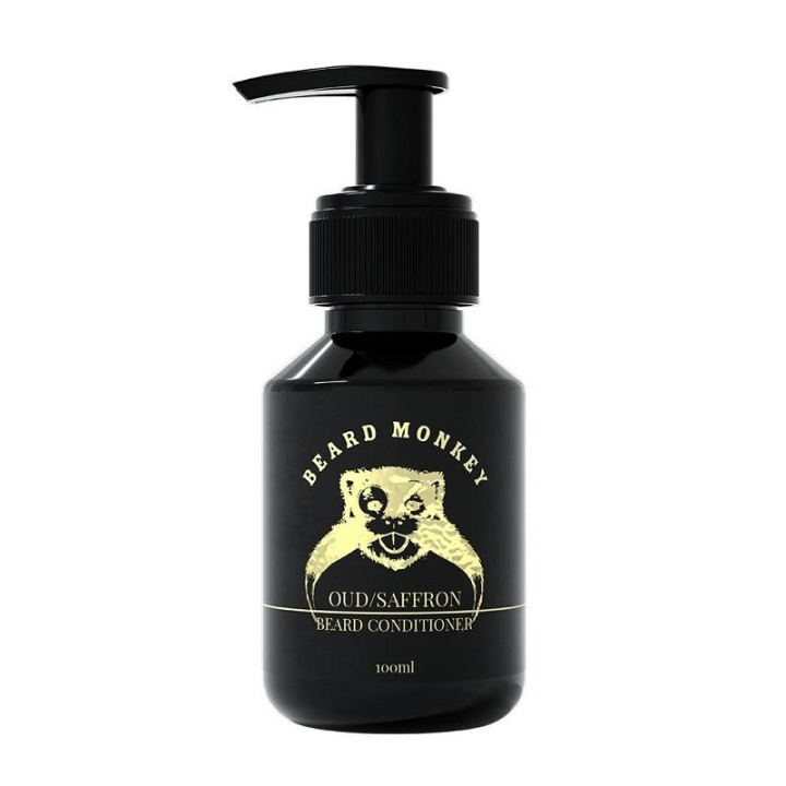 Beard Monkey Beard Conditioner Oud/Saffron 100ml i gruppen SKØNHED & HELSE / Hår og styling / Skæg pleje / Skæg Conditioner hos TP E-commerce Nordic AB (C04957)