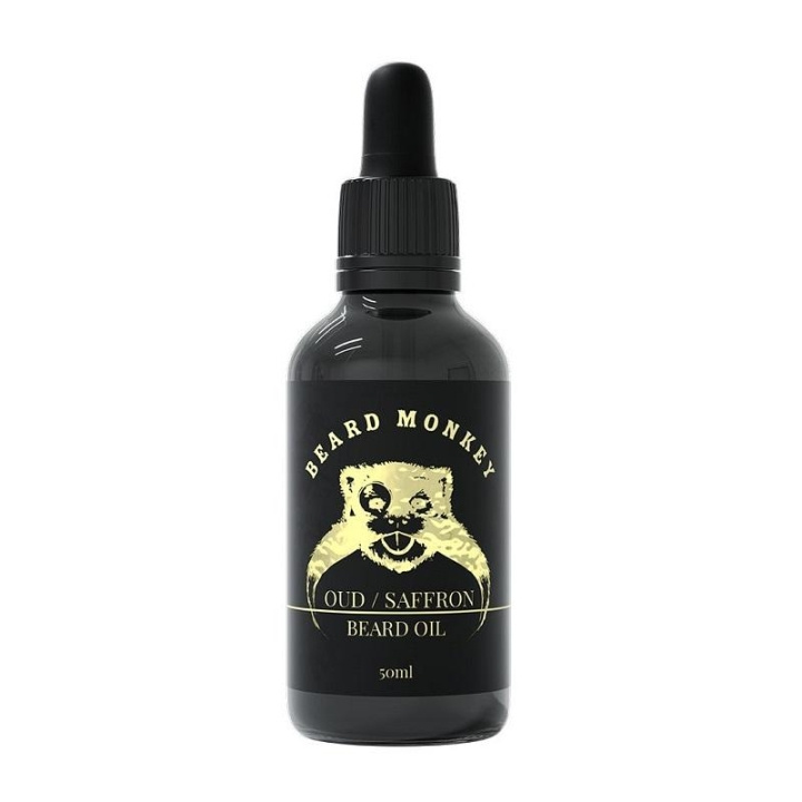 Beard Monkey Beard Oil Oud/Saffron 50ml i gruppen SKØNHED & HELSE / Hår og styling / Skæg pleje / Skæg olie hos TP E-commerce Nordic AB (C04959)